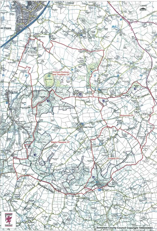 Parish Council Boundary Map